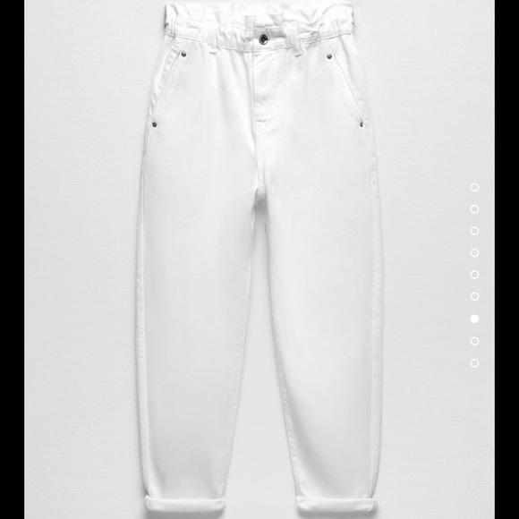 Zara Jeans Zara Baggy Paper Bag Jean Poshmark